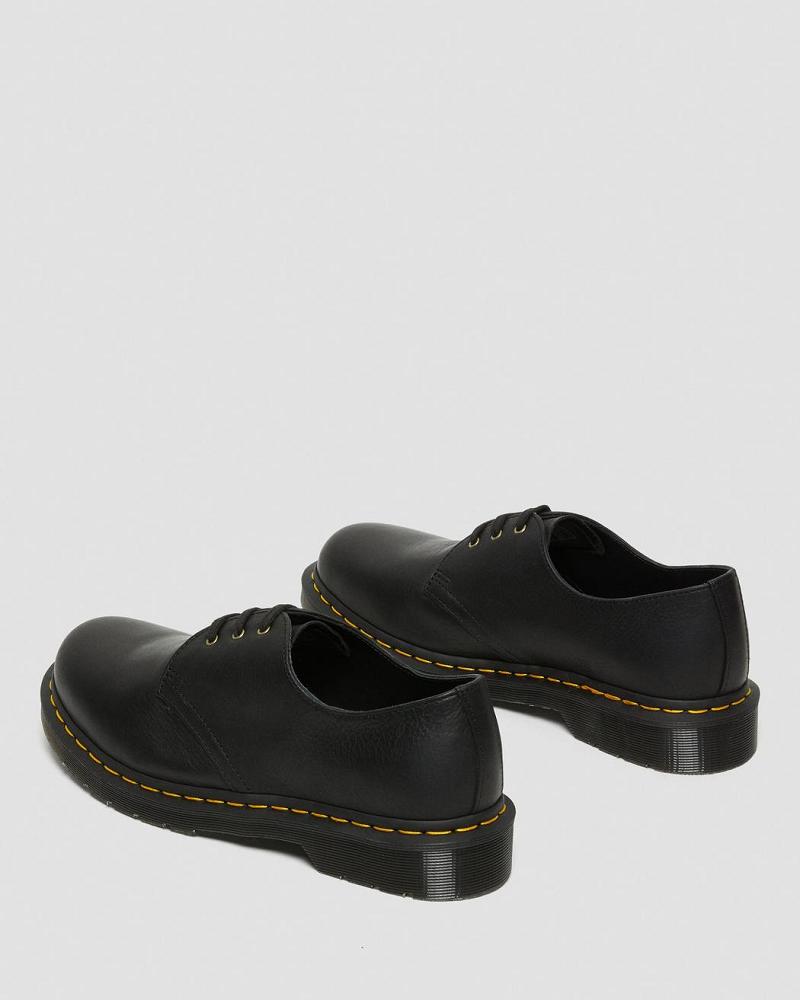 Black Men's Dr Martens 1461 Ambassador Leather Oxfords Shoes | CA 582EBC